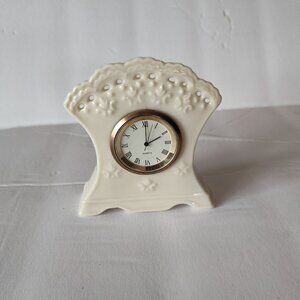 Skye McGhrie Cream Lace Porcelain Clock